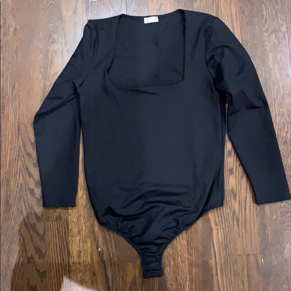 Black Free People body suit